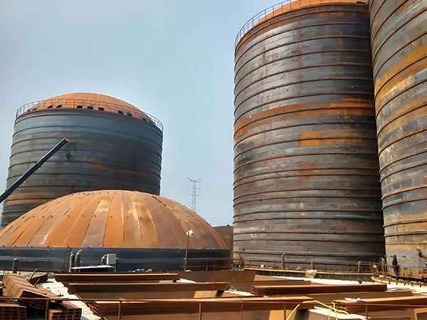 井研焦粉钢板仓